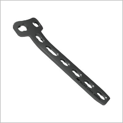 Locking T- Plate Double Curved 4.5 5.0mm