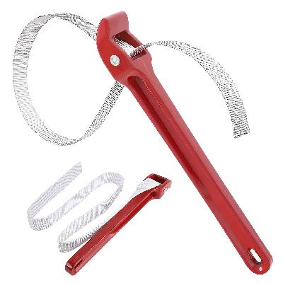 Heavy Duty Oil Filter Belt Strap Wrench with Grip