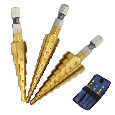 HSS Step Drill Bit Set