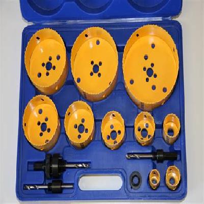 Wooden Hole Saw Set