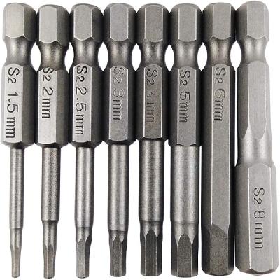 Allen Screwdriver Bits