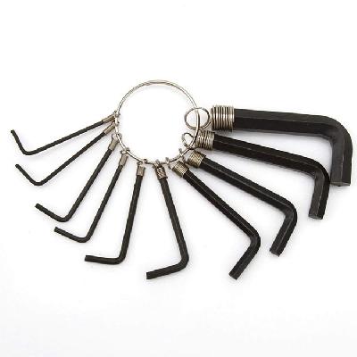 10Pcs Hexkey In Ring