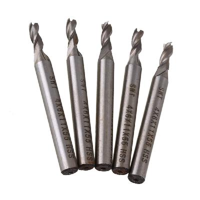 Solid HSS End Mill Cutter