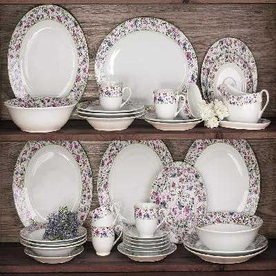 Bridal Flora Dinner Set