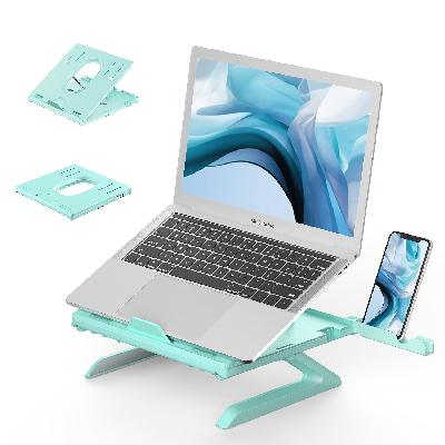 1320 Adjustable Laptop Stand Holder with Built-in Foldable Legs