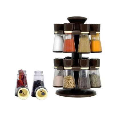 D0095_Revolving Plastic Spice Rack Masala Organiser