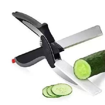 D0107_Clever Cutter 2 In 1 Food Chopper Slicer Dicer Vegetable Fruit Cutter