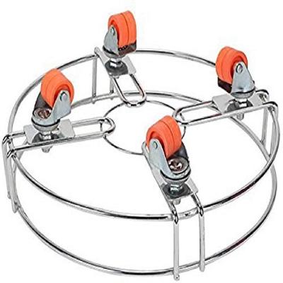 D0118_Stainless Steel Gas Cylinder Trolley