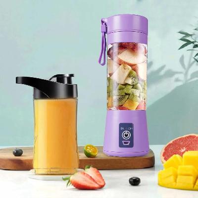 D0131_Portable USB Electric Juicer - 4 Blades (Protein Shaker)
