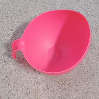 D0156_rice Bowl Thick Drain Basket With Handle