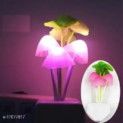 D0217_LED Dream Night Light, Auto ON Off Sensor Mushroom Lamp