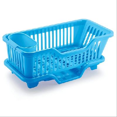 D0607_Plastic Sink Dish Drainer Drying Rack