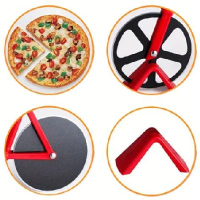 D0649_stainless steel Bicycle shape Pizza cutter