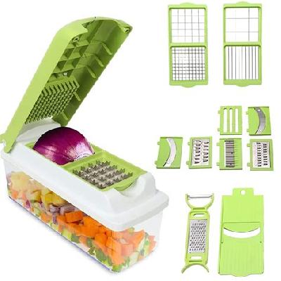 D2175 Multipurpose Vegetable Fruit Chopper Grinder Mixer Slicer