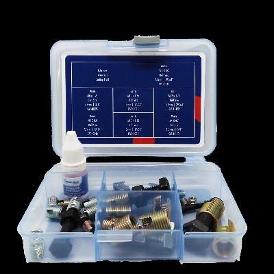 Thread Repairing Work-Shop Kit - 140 Pcs.Metrics