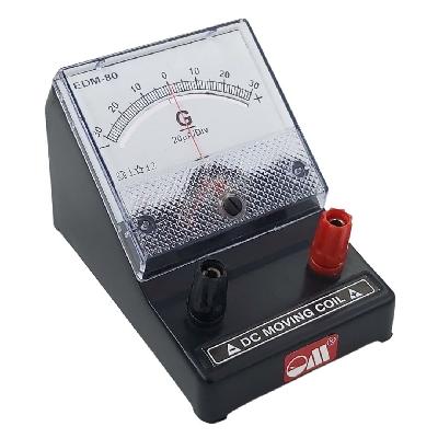 Galvanometer 30-0-30 Moving Coil (edm-80) Mounted On Stand
