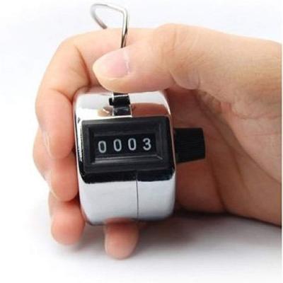 Hand Tally Counter Numbers Clicker S.S Body