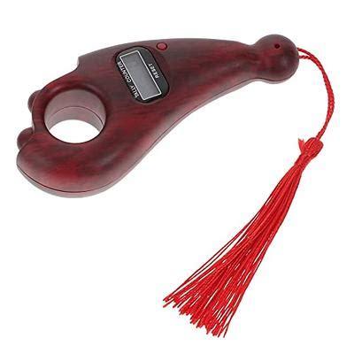 Wooden Type Buddha Beads Hand Tally Counter, Clicker, Counting Machine