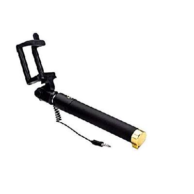 Compact Selfie Stick Wired for iPhone 
