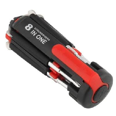 LED 8 In 1 Multi Screwdriver Set