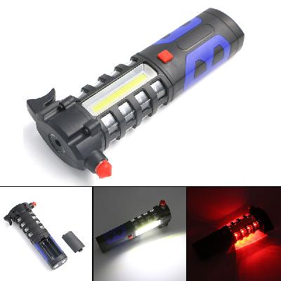 LED Car Hammer Multipurpose Tool Kit