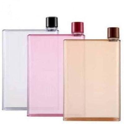 Portable Notebook Plastic Water Bottle - 420 ml