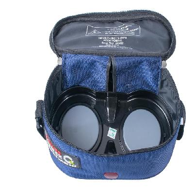 Ecoline Stainless Steel Q4 Electric Lunch Box (Blue)