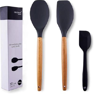 6pcs Non-Stick Heat Resistant Silicone Spatula Set