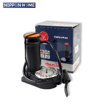 Dham Impex Portable Foot Activated Floor Bicycle Air Pump with Pressure Gauge