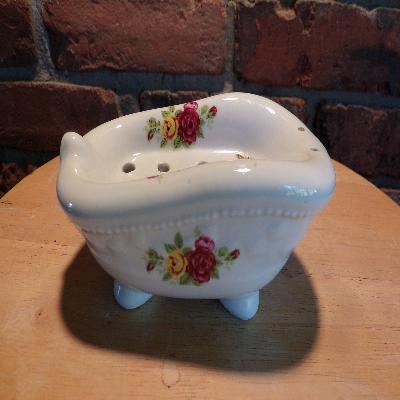 Flower Shaped Plastic Bathroom Soap Dish