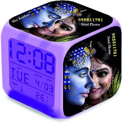 Plastic Digital LED Alarm Clock
