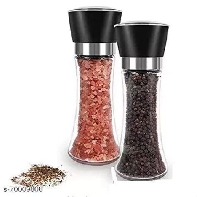 Salt Pepper Grinder Crusher With Adjustable Coarseness Pepper Mill