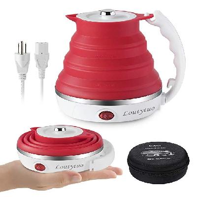 Silicone Foldable Travel Electric Kettle