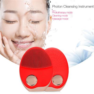 Silicone Rechargeable Facial Cleansing Face Massager
