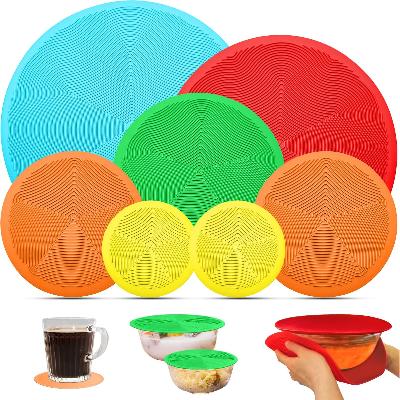 Silicone Trivets Mat for Dish Hot Pads (pack of 4)