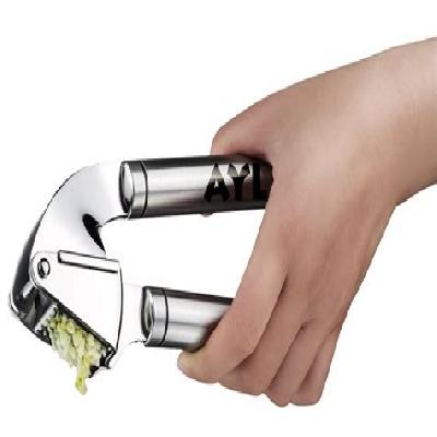 Stainless Steel Garlic Press