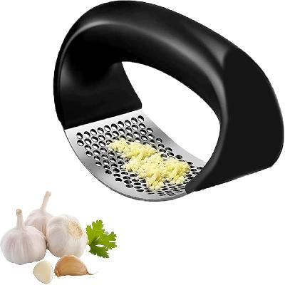 Stainless Steel Garlic Press Crusher Kitchen Chopper