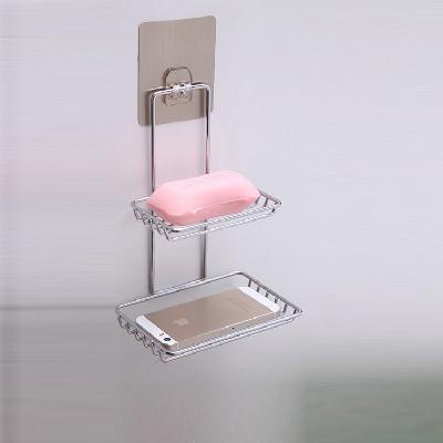 Stainless Steel Soap Holder with magic sticker