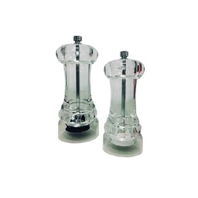 Transparent Glass Pepper Grinder Mill