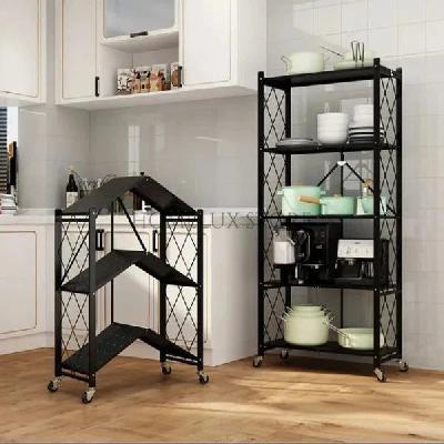 3 Layer Foldable Kitchen Rack