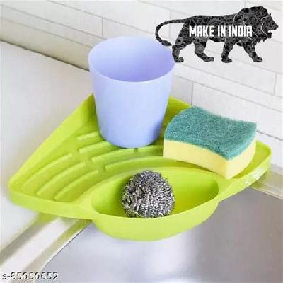 Multipurpose Corner Kitchen Sink Wash Basin Storage Organizer Rack