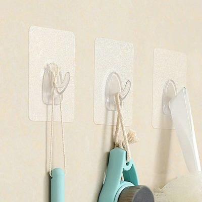 Self Adhesive Plastic Double Side Hook