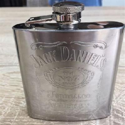Hip Flask Steel - Jack Daniel