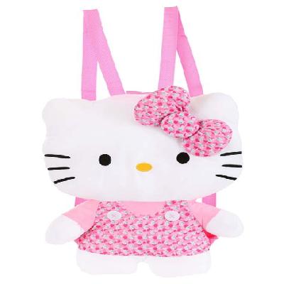 Hello Kitty Soft Plush School Bag for Kids