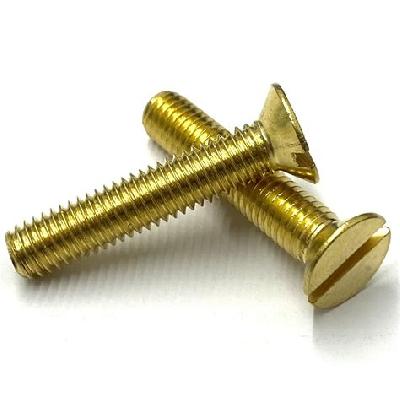 Countersunk Head Slotted Screws