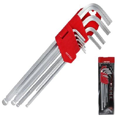 Hex Allen Key Set Extra Long Arm