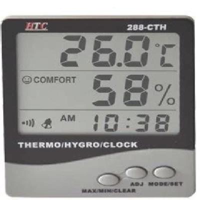 HTC 288 ATH Thermo Hygrometer Along with Calibration Certificate