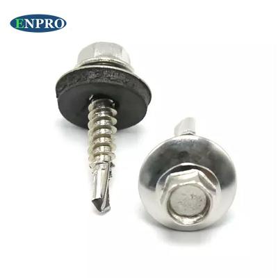 MS Hex Head Self Drilling Screw Metal Bonded