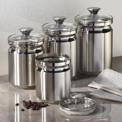 1000ML Airtight Storage Transparent Jars with Silicon Clamp Buckle Lid