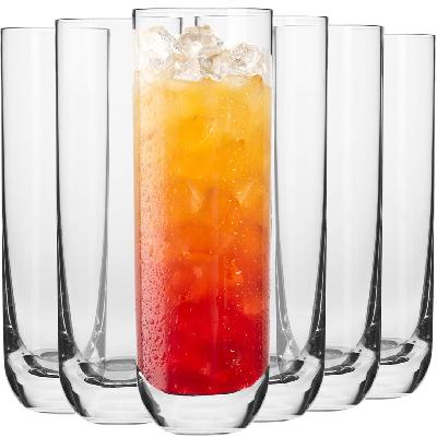 300ML Highball Long Water Juice Glass Set of 6